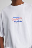 Half Half Heavyweight Box Fit Graphic Tshirt, HH WHITE/IMPORT EXPORT - alternate image 4