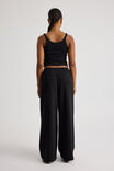 Ultra Baggy Trackpant, BLACK - alternate image 3