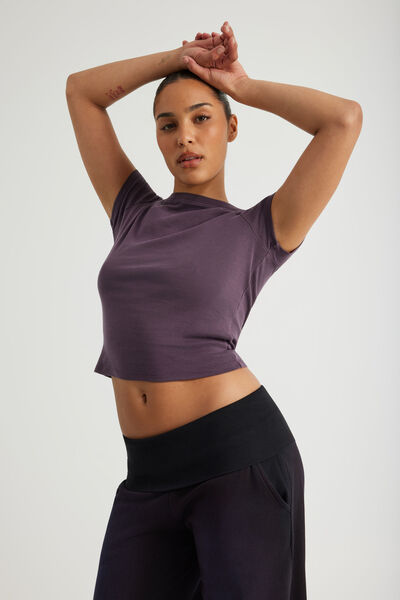 Authentics Fitted Tee, FROZEN BERRY