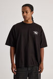 Half Half Heavyweight Box Fit Graphic Tshirt, HH BLACK/USED CARS - alternate image 3