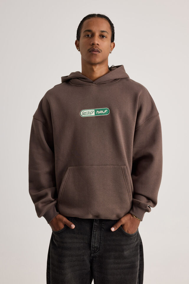 Half Half Hoodie, HH BRACKEN/HALF PILL