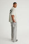 Baggy Trackpant, HH GREY MARLE/BLACK PIPING - alternate image 3