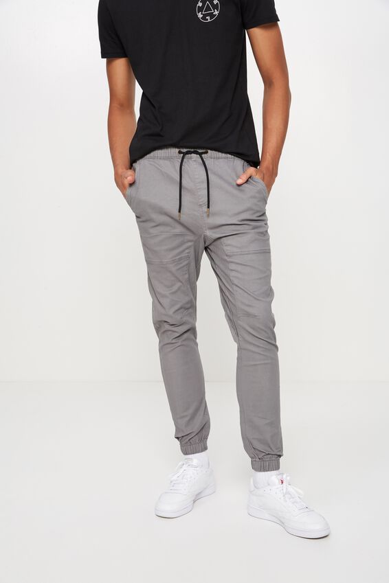 Cuffed Pant, GREY