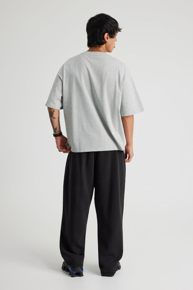 Authentics Barrel Leg Track Pant, BLACK