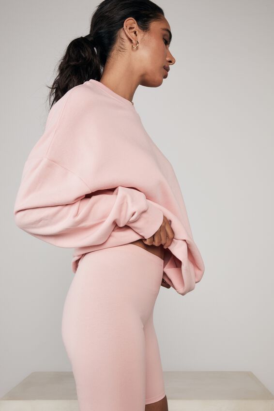 Basic Bike Short, SILVER PINK