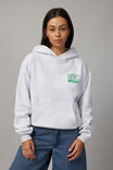 Graphic Hoodie, SILVER MARLE/NY SPORT - alternate image 3