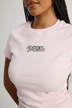 Fitted Graphic Tee, POWDER PINK/NY STUDIOS - alternate image 4