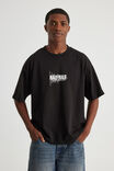Half Half Heavyweight Box Fit Graphic Tshirt, HH BLACK/HALF HALF RADIO DIVISION - alternate image 3