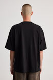 Box Fit Nba T Shirt, LCN NBA BLACK/CHICAGO BULLS CLASSIC SCRIPT - alternate image 3