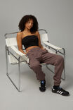 Super Slouchy Trackpant, PLUM TRUFFLE - alternate image 5