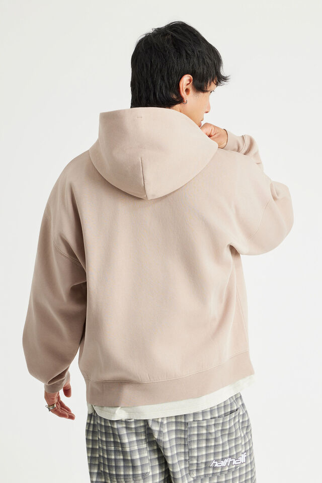 Authentics Hoodie, WASHED QUARRY STONE