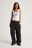 Open Gallery Rib Tank, WHITE/OG - alternate image 2