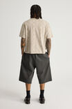 Baggy Track Short, WASHED BLACK/PLEATED - alternate image 3