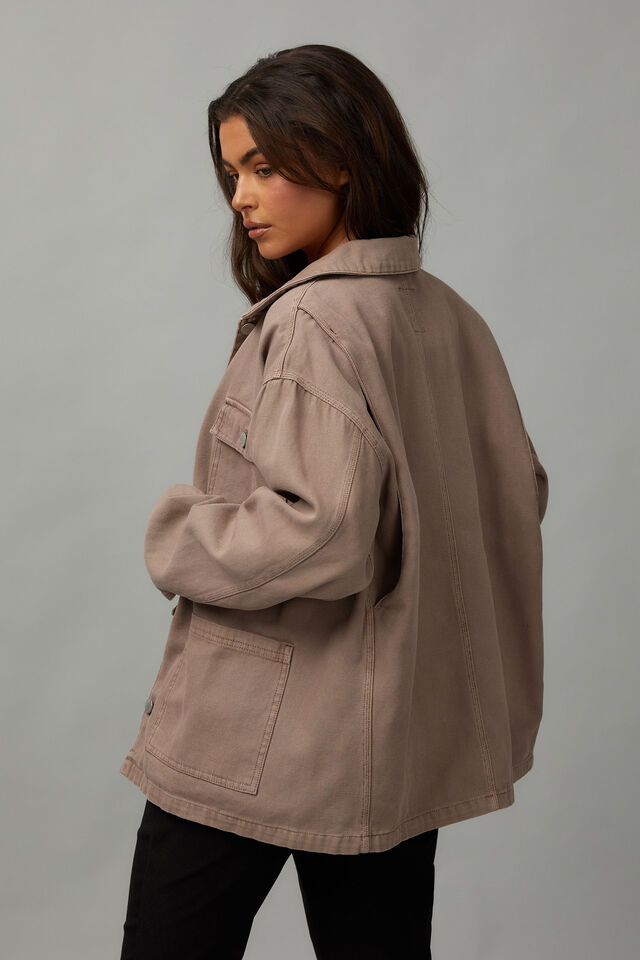 Workwear Jacket, NEUTRAL PINK