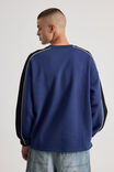 Half Half Sports Crew, HH AIR FORCE BLUE/SPORT SPLICE - alternate image 3