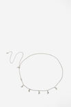 Notion Belly Chain, NOTION SILVER STARS - alternate image 1