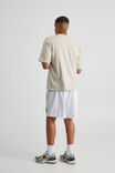 North Carolina Basketball Short, LCN UNC WHITE/CAROLINA CURVE - alternate image 3