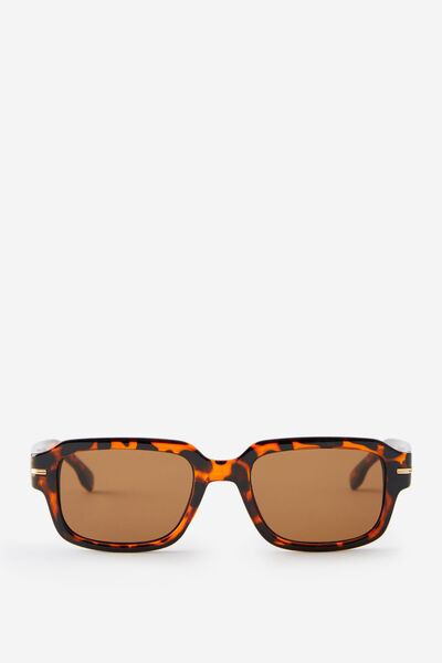 The Dave Sunglasses, BROWN TORTOISE SHELL
