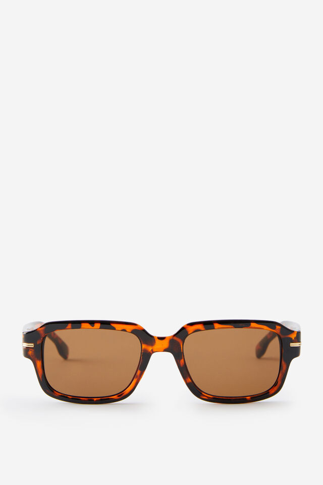 The Dave Sunglasses, BROWN TORTOISE SHELL