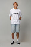 Essential Music Merch T Shirt, LCN BRA WHITE/TUPAC SQUAT - alternate image 2