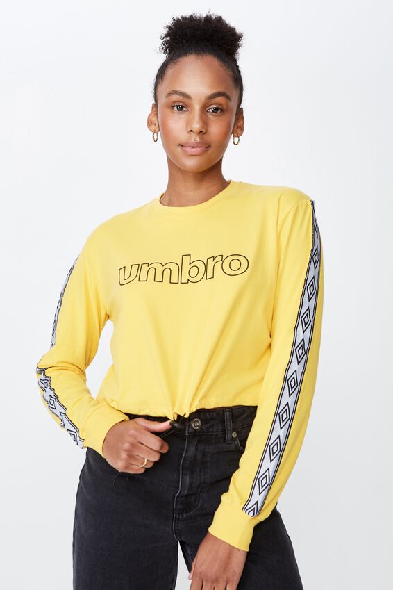 Umbro Lcn Toggle Front Top, OLD GOLD