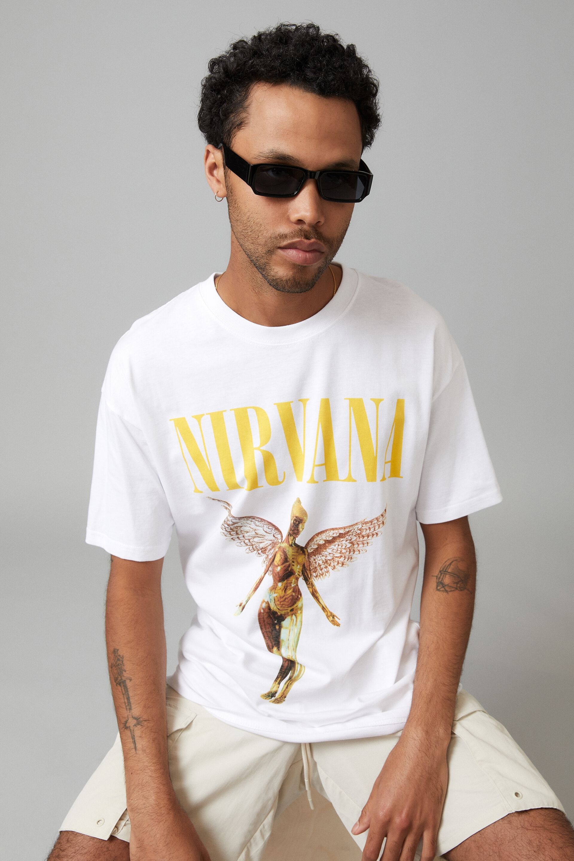 Oversized Music Merch T Shirt
