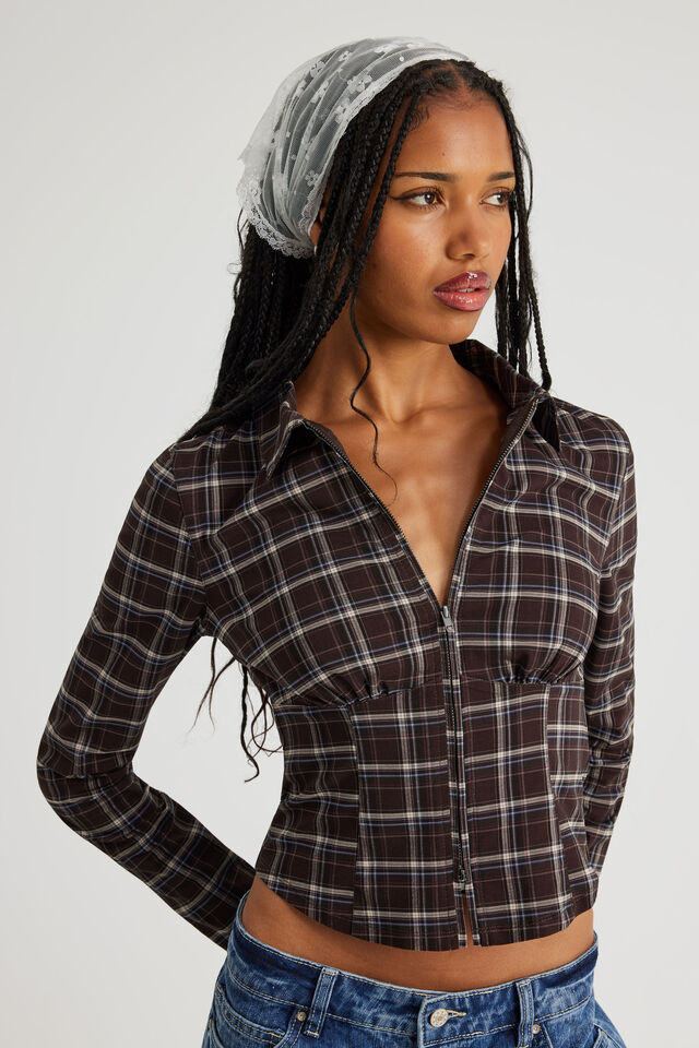 Lace Wrap Scarf, WHITE