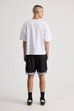 Nfl Basketball Short, LCN NFL BLACK/RAIDERS LAS VEGAS PILL - alternate image 3