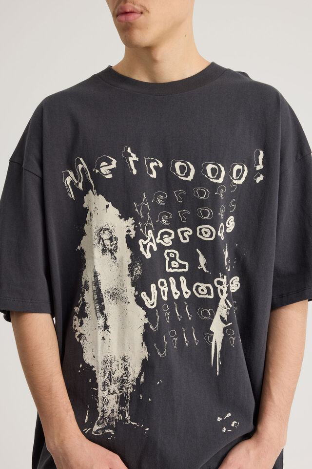 Archive Music Merch T Shirt, LCN BRA SLATE/METRO BOOMIN AN ALBUM