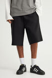 Authentics Baggy Track Short, BLACK - example image 2