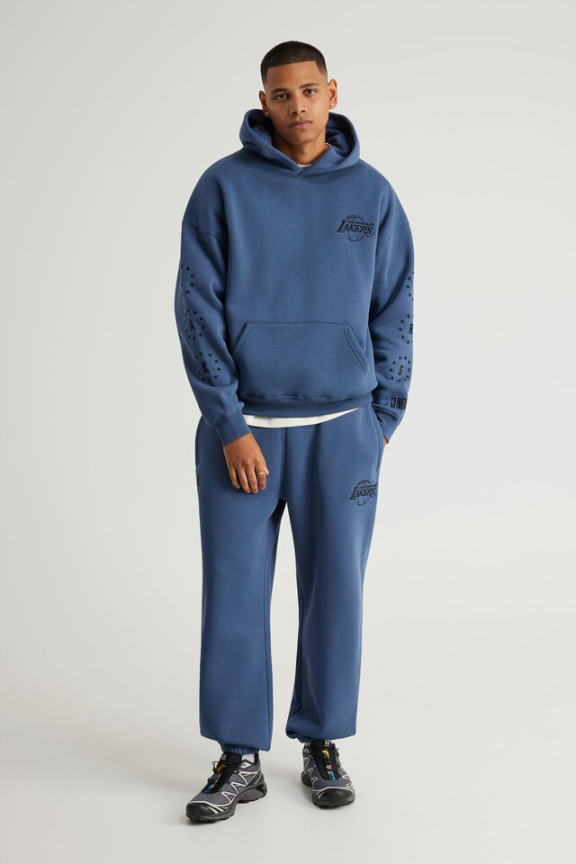 Nba Hoodie, LCN NBA BLUE AURA/LA LAKERS