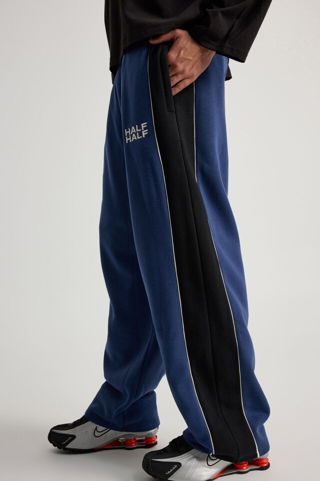 Half Half Baggy Trackpant, HH AIR FORCE BLUE/SPORT SPLICE