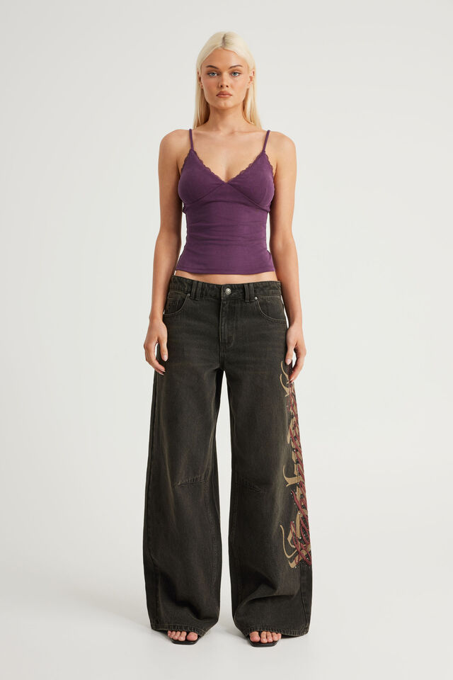 V Neck Cami, SYRAH