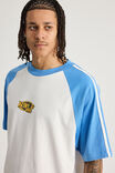 Half Half Boxy Raglan Tshirt, HH CLOUD/NEPTUNE VANDALISE - alternate image 4