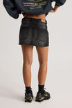 Everyday Denim Skirt, EXTREME BLACK WASH - alternate image 3