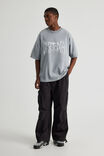 Notion Heavy Weight Box Fit Graphic Tshirt, NTN WASHED CONCRETE/DYSTOPIA - alternate image 2