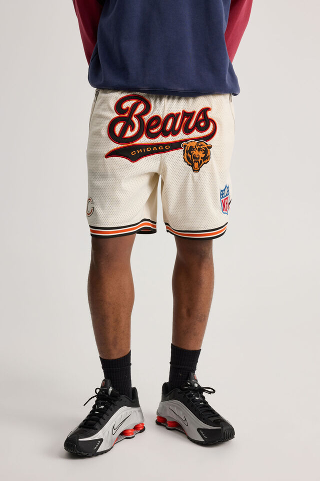Nfl Basketball Short, LCN NFL IVORY/CHICAGO BEARS CLASSIC