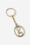 Open Gallery Keyring, GOLD - alternate image 1