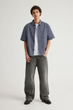 Half Half Short Sleeve Shirt, HH SUPREME BLUE CHECK - alternate image 4