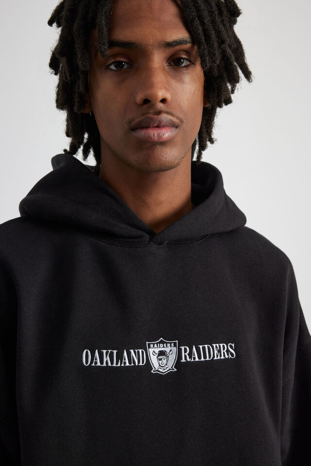 Nfl Hoodie, LCN NFL BLACK/RAIDERS NEW PREP