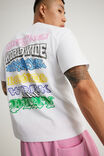 Half Half Heavyweight Core Fit Tshirt, HH WHITE/STACKER - example image 4