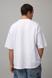 Heavy Weight Box Fit Graphic Tshirt, HH WHITE/HALF HALF FOODS - alternate image 3