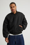 Authentics Bomber Jacket, BLACK - alternate image 1