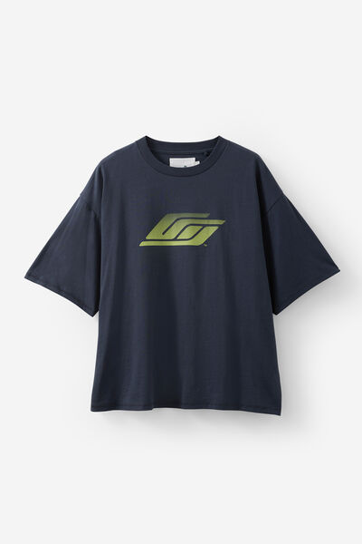 Open Gallery Box Fit Tshirt, OG SEAL/OPEN GALLERY LOGO
