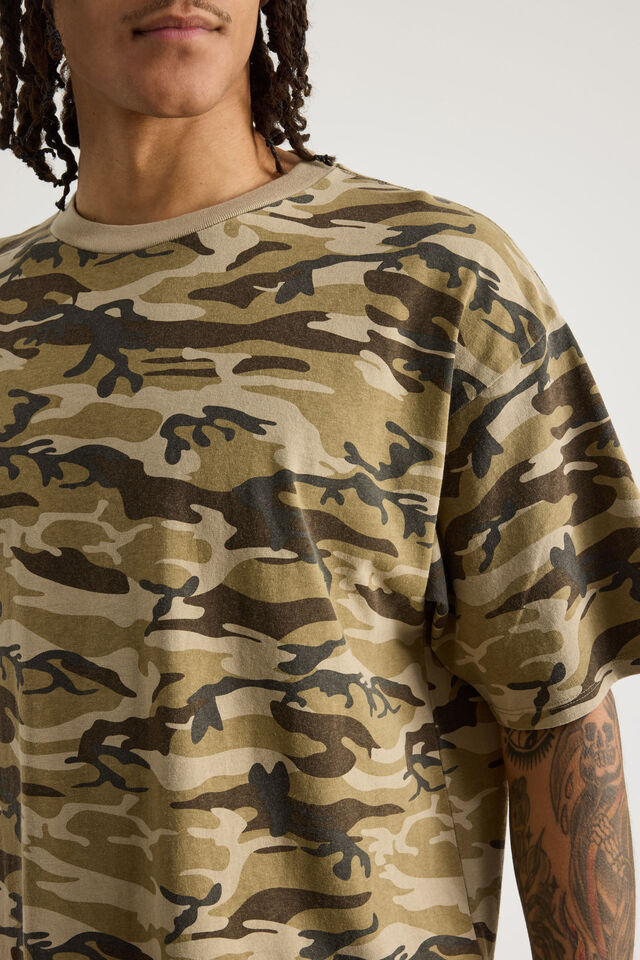 Notion Vintage Graphic Tshirt, NTN WASHED CAMO