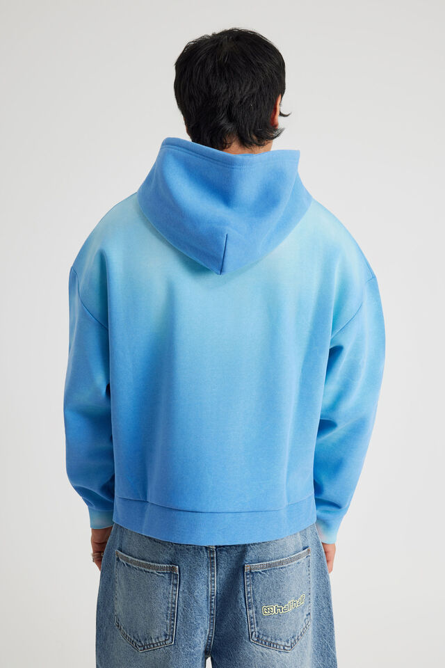 Open Gallery Heat Reactive Zip Thru Hoodie, OG MEDITERRANEAN BLUE/IMPRINT