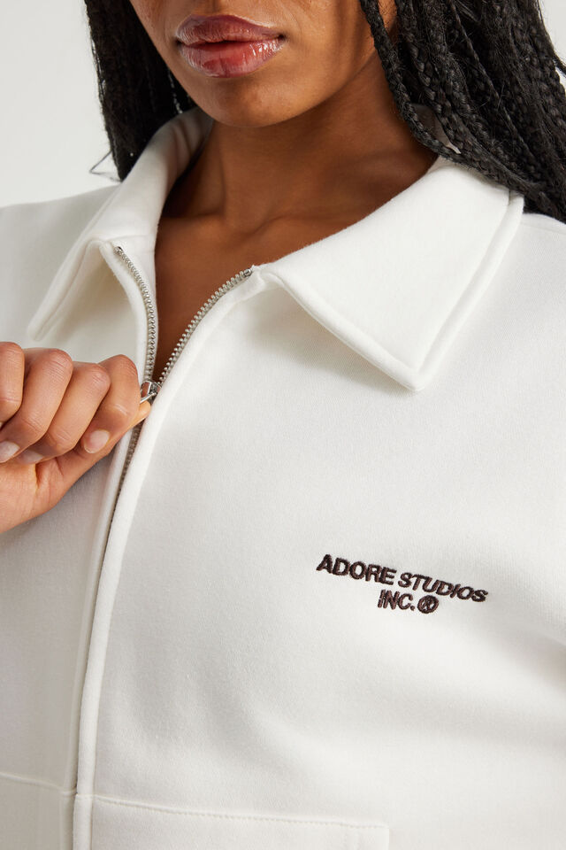 Chloe Collar Zip Through, FOAM/STUDIO ADORE