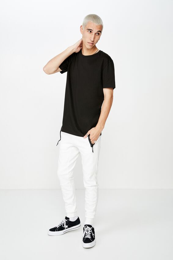 Tech Track Pant, OFF WHITE