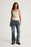 Graphic Bandeau, PUMICE/DENIM JEANS - alternate image 2