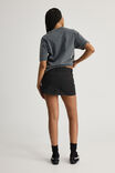 Cargo Mini Skirt, BLACK - alternate image 3